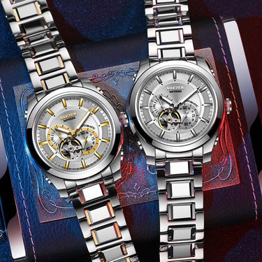 NAKZEN Men Automatic Watch Miyota 82S7 Sapphire Luxury Mechanical Wristwatch Stainless Steel Waterproof Watch Clock relogio masc-1