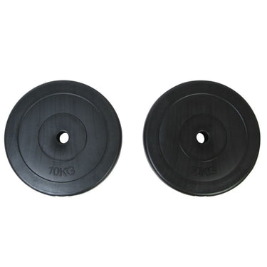 vidaXL Weight Plates 2x22 lb-0
