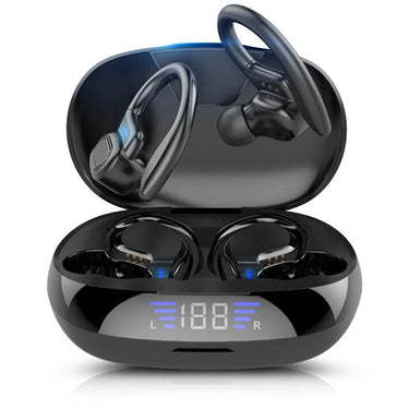 Vibe Geeks VV2 TWS Wireless Touch Control Sports Earphones- USB Charging-0