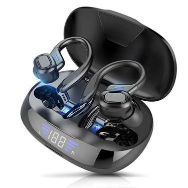 Vibe Geeks VV2 TWS Wireless Touch Control Sports Earphones- USB Charging-1