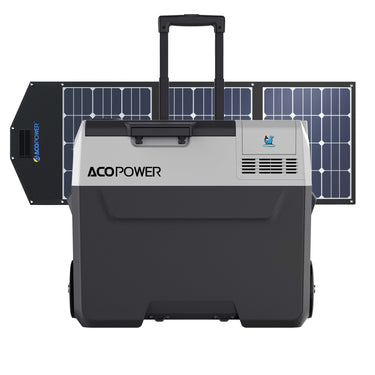 LiONCooler Pro Combo, PX40 Portable Solar Fridge Freezer (42 Quarts) and 90W Solar Panel-0