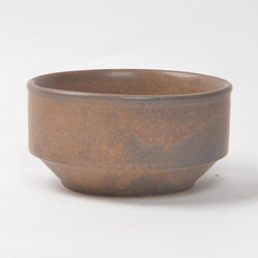 Basic Brown Clay Soup Bowl-0