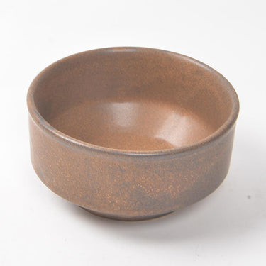Basic Brown Clay Soup Bowl-1