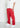 Konus Men's Baggy Chino Pants in Red - shopatkonus