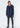 Konus Men's Oversize Wool Blend Coat in Navy - shopatkonus