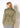 Women's Olive Windbreaker Belted Collar Jacket in Olive - shopatkonus