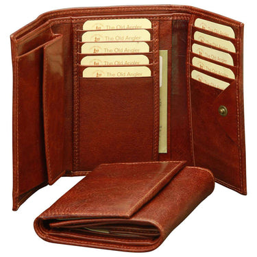 Women's Leather Trifold Wallet-0