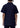 Men's Short Sleeve Seam Detail Tee In Navy - shopatkonus