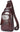 FR Fashion Co. 12" Men's Leather Crossbody Chest Bag - FR Fashion Co. 