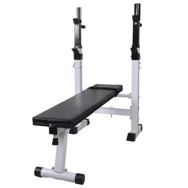 vidaXL Fitness Workout Bench Straight Weight Bench-0