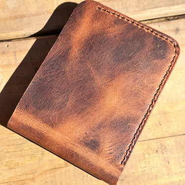 Leather bifold wallet-0