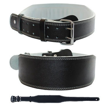 BODYSMART™ Leather Padded Weight Lifting Belt-0