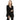 Women's Double Breasted Blazer In Black by Shop at Konus