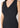 V-neck Sleeveless Bodycon Dress In Black - shopatkonus