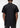 Konus Men's Short Sleeve Band Collar Panel Shirt in Black - shopatkonus