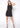 Sleeveless Mesh Front Zipper Dress - shopatkonus