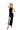 Black jersey maxi dress with slit by Ekoluxe Best Sustainable Fashion Brands