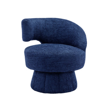 360 Degree Swivel Cuddle Barrel Accent Chairs-0
