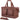 FR Fashion Co. 21" Men's Leather Overnight Duffel Bag - FR Fashion Co. 
