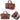 FR Fashion Co. 21" Men's Leather Overnight Duffel Bag - FR Fashion Co. 