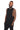 Mens drop armhole tank in black from Ekoluxe