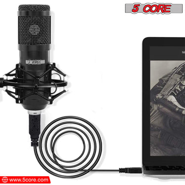 5 Core All in One Podcast Kit w Condenser Microphone -1