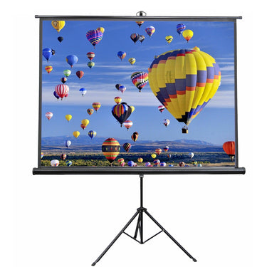5 Core 72 inch Projection Screen 4:3 Foldable and Portable Anti-Crease Indoor Outdoor Projection Screen for Home, Party, Office -SCREEN TR 72 (4:3)-0