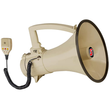 5 Core Industrial Grade Professional Bull horn|100W Loud Siren Noise Maker w Recording USB SD Card -0