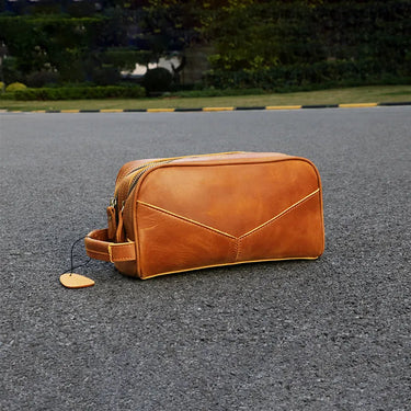 The Nomad Toiletry Bag | Genuine Leather Travel Toiletry Bag-1