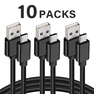 ReHisk Versatile USB-A to USB-C Cable 10 Packs-0