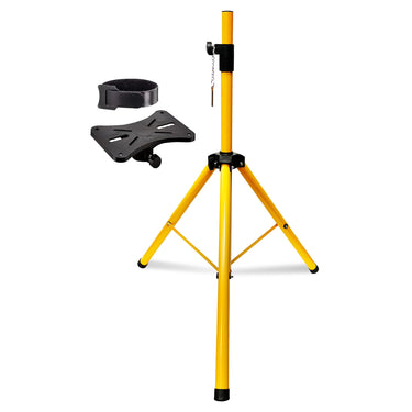5 Core Speakers Stands 1 Piece Yellow Height Adjustable Tripod PA Monitor Holder for Large Speakers DJ Stand Para Bocinas - SS ECO 1PK RED WoB-0