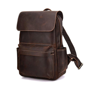 The Helka Backpack | Genuine Vintage Leather Backpack-1