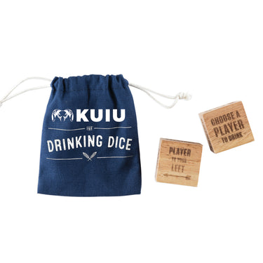 Wood Drinking Dice Set by Foster & Rye™-0