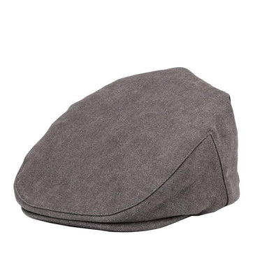 TRP0503 Troop London Accessories Canvas Old School Style Hat, Flat Cap, Shelby Newsboy Cap-0